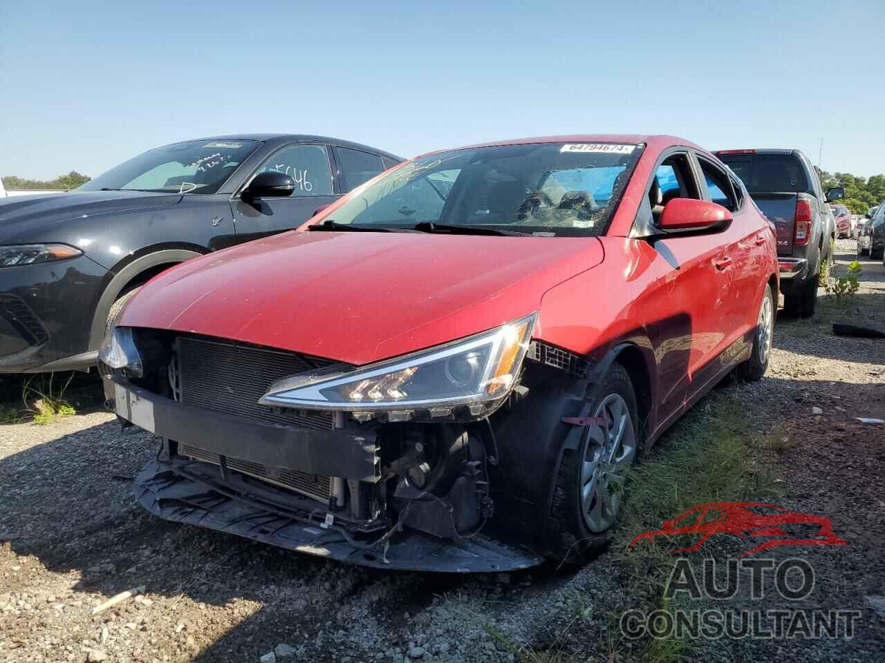 HYUNDAI ELANTRA 2020 - KMHD74LF9LU995049