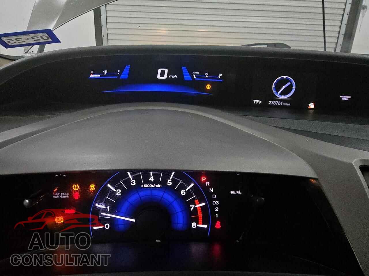 HONDA CIVIC 2012 - 2HGFB2F81CH609175