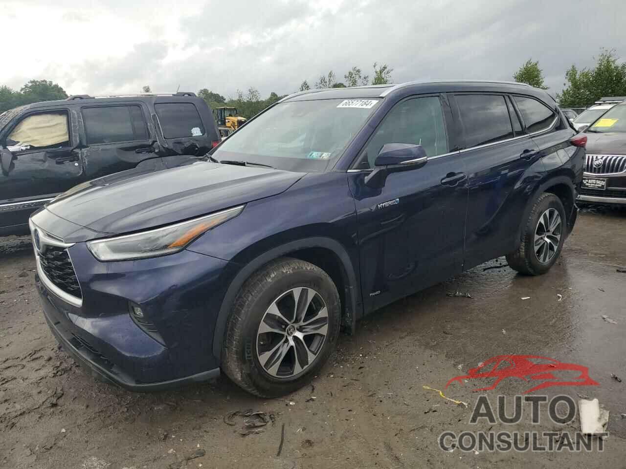 TOYOTA HIGHLANDER 2021 - 5TDGBRCH7MS044885