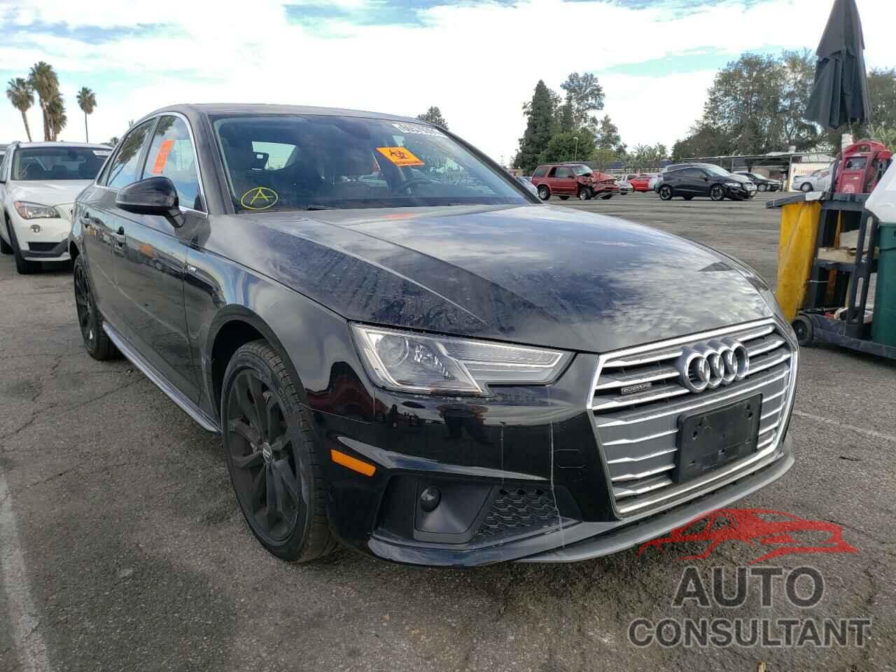 AUDI A4 2019 - WAUDNAF4XKN002165