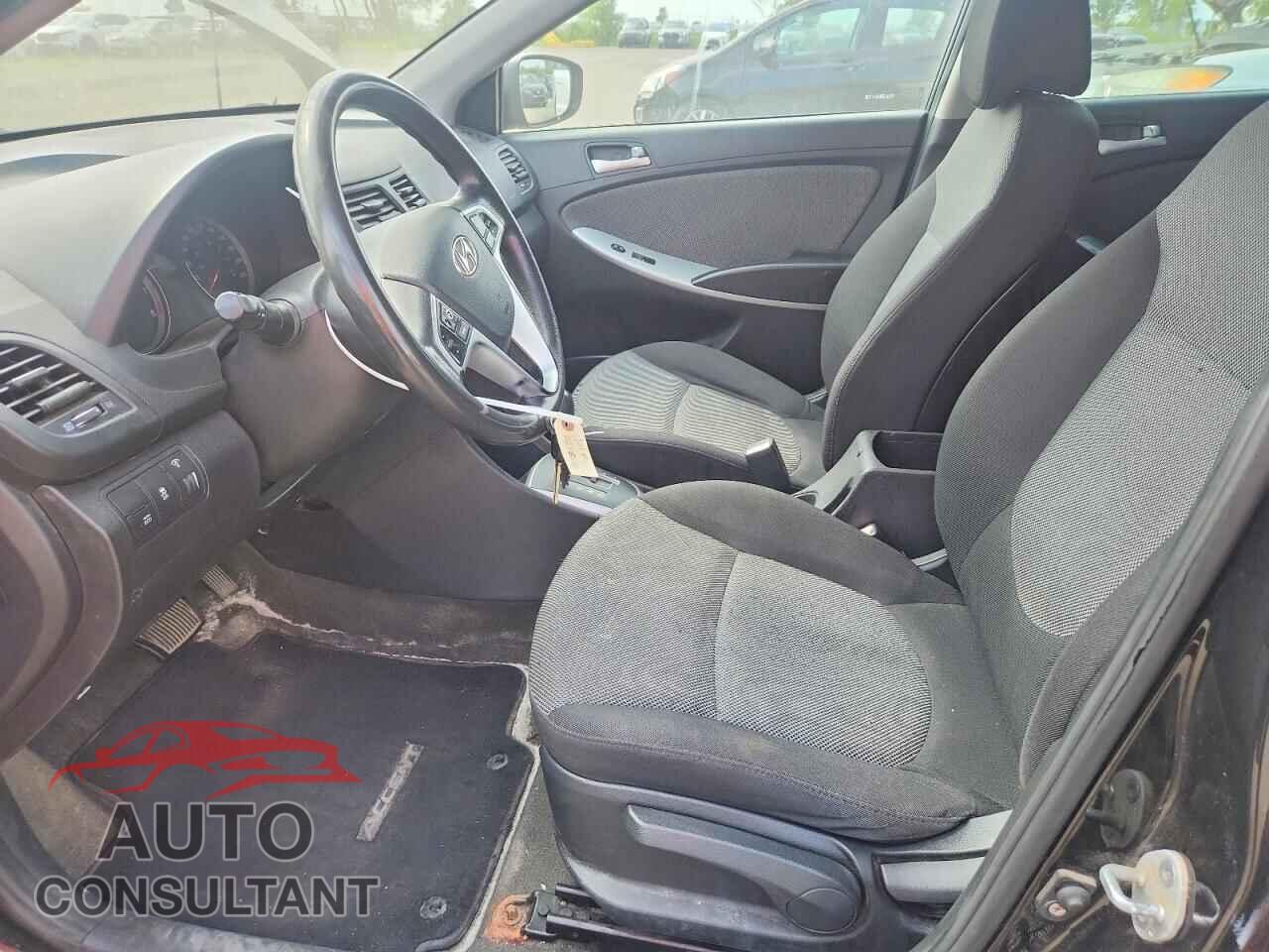 HYUNDAI ACCENT 2012 - KMHCT5AE6CU027207