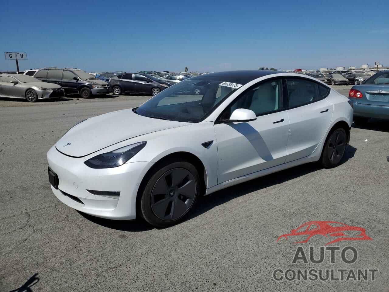 TESLA MODEL 3 2022 - 5YJ3E1EA5NF153262