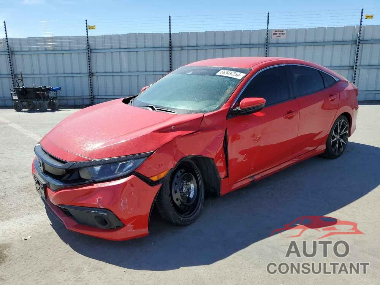 HONDA CIVIC 2020 - 2HGFC2F85LH502465