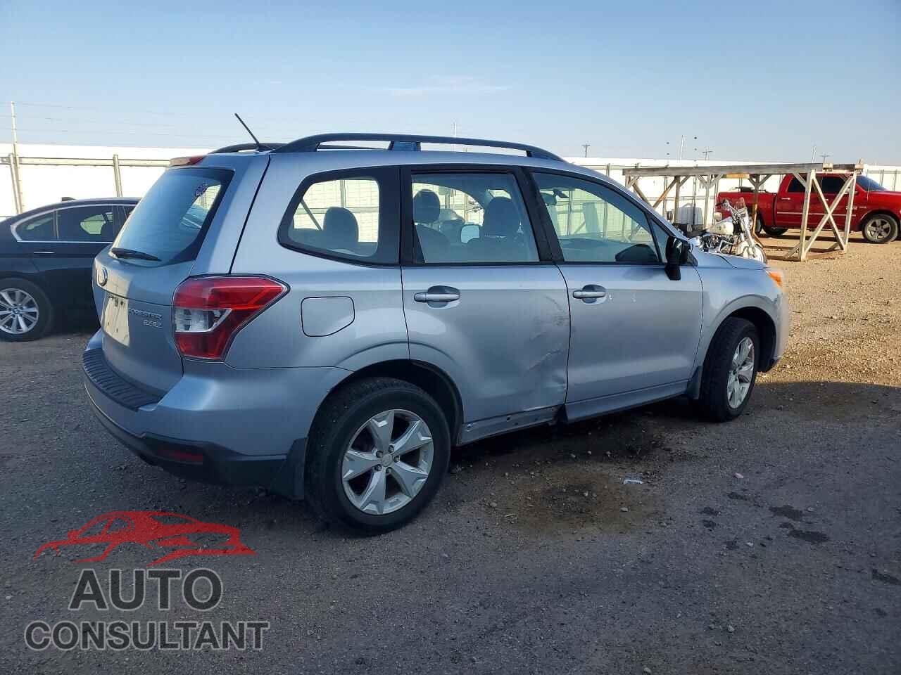 SUBARU FORESTER 2015 - JF2SJABC8FH812502