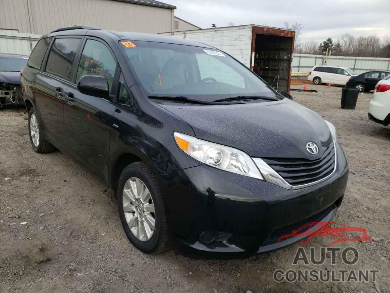 TOYOTA SIENNA 2017 - 5TDJZ3DC9HS169703