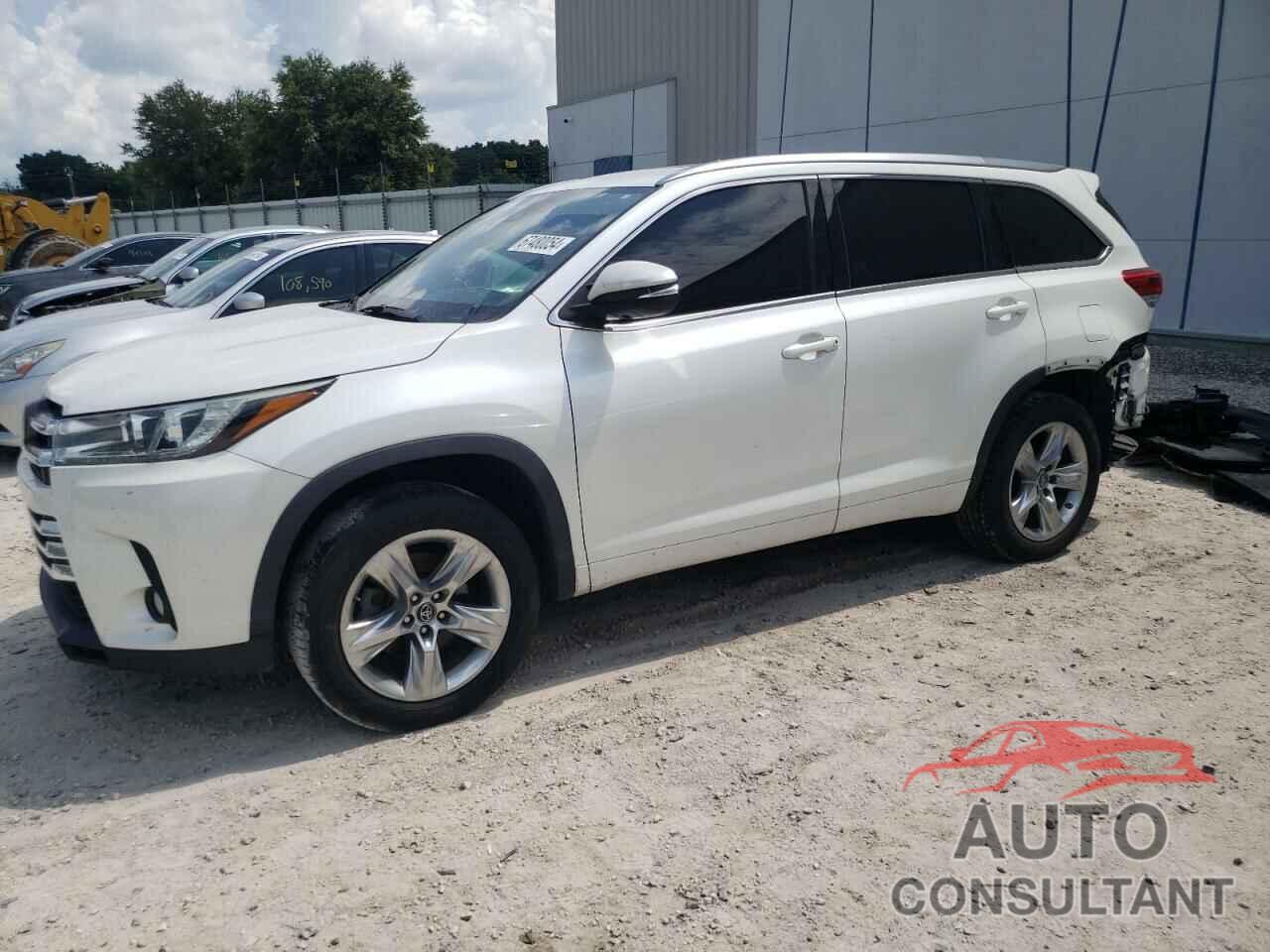 TOYOTA HIGHLANDER 2018 - 5TDYZRFHXJS240732