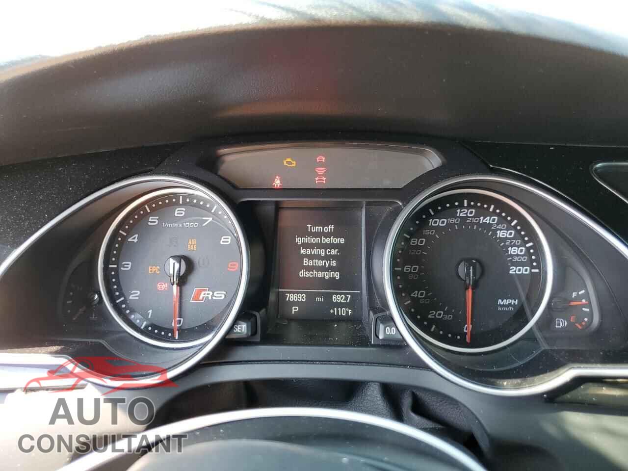 AUDI S5/RS5 2014 - WUAC6AFR1EA902071