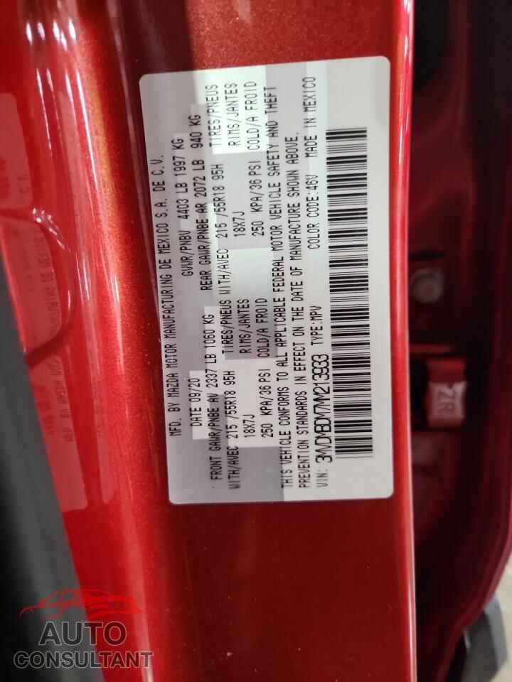 MAZDA CX30 2021 - 3MVDMBDM7MM213933