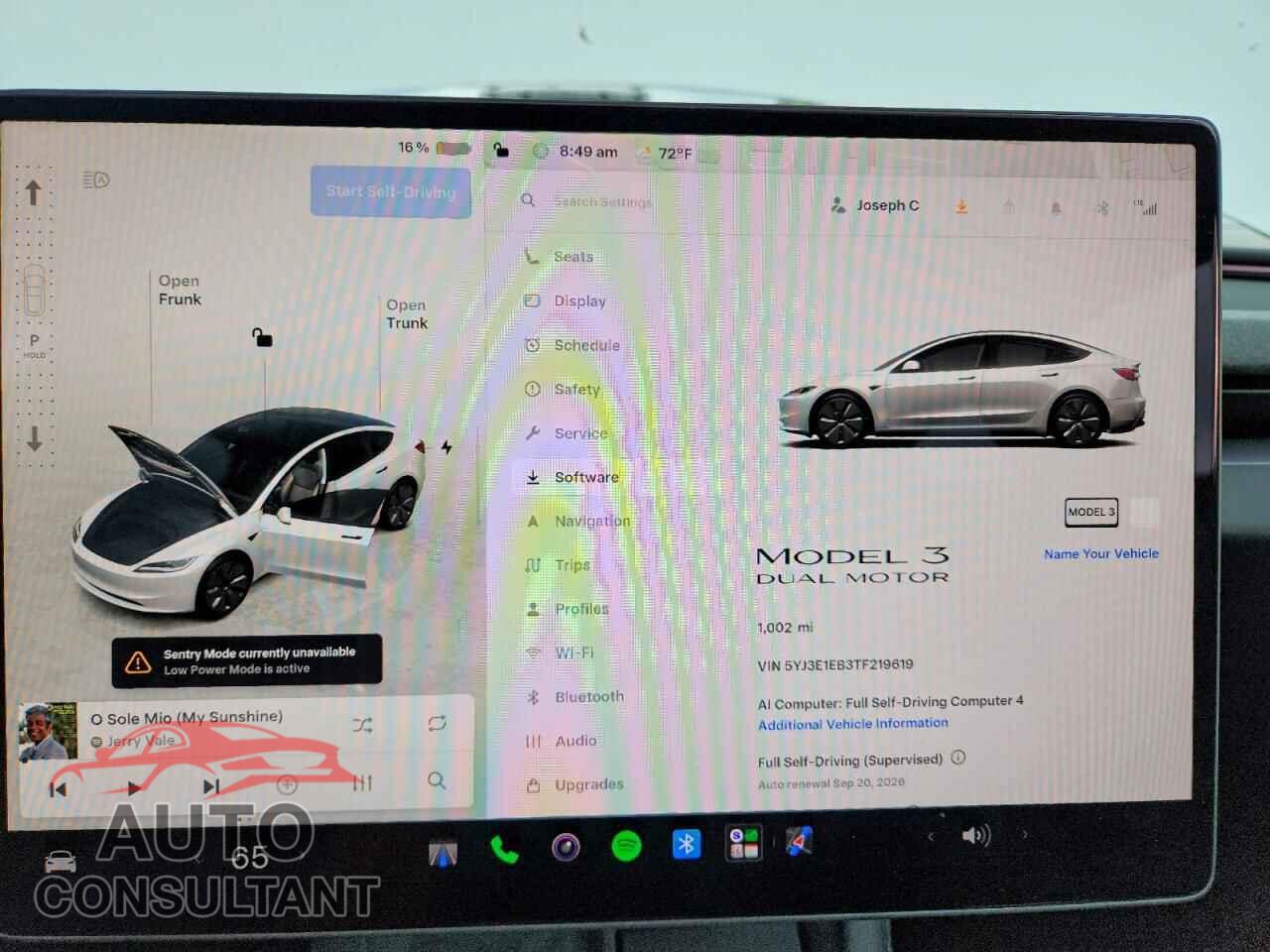 TESLA MODEL 3 2026 - 5YJ3E1EB3TF219619