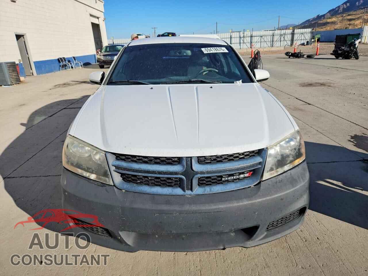 DODGE AVENGER 2013 - 1C3CDZBG0DN608324