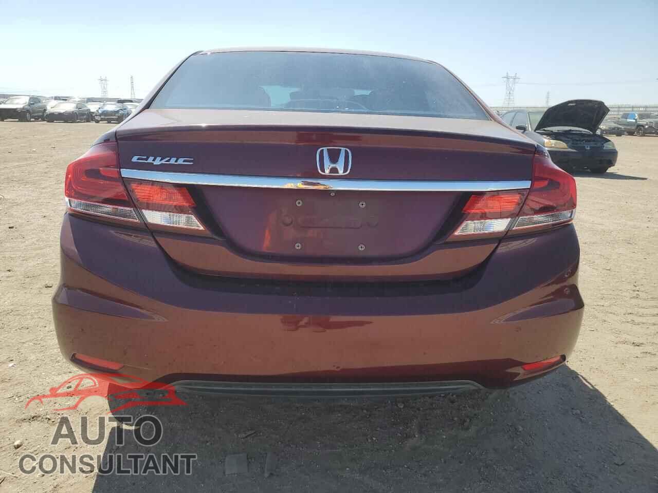 HONDA CIVIC 2014 - 19XFB2F54EE208271
