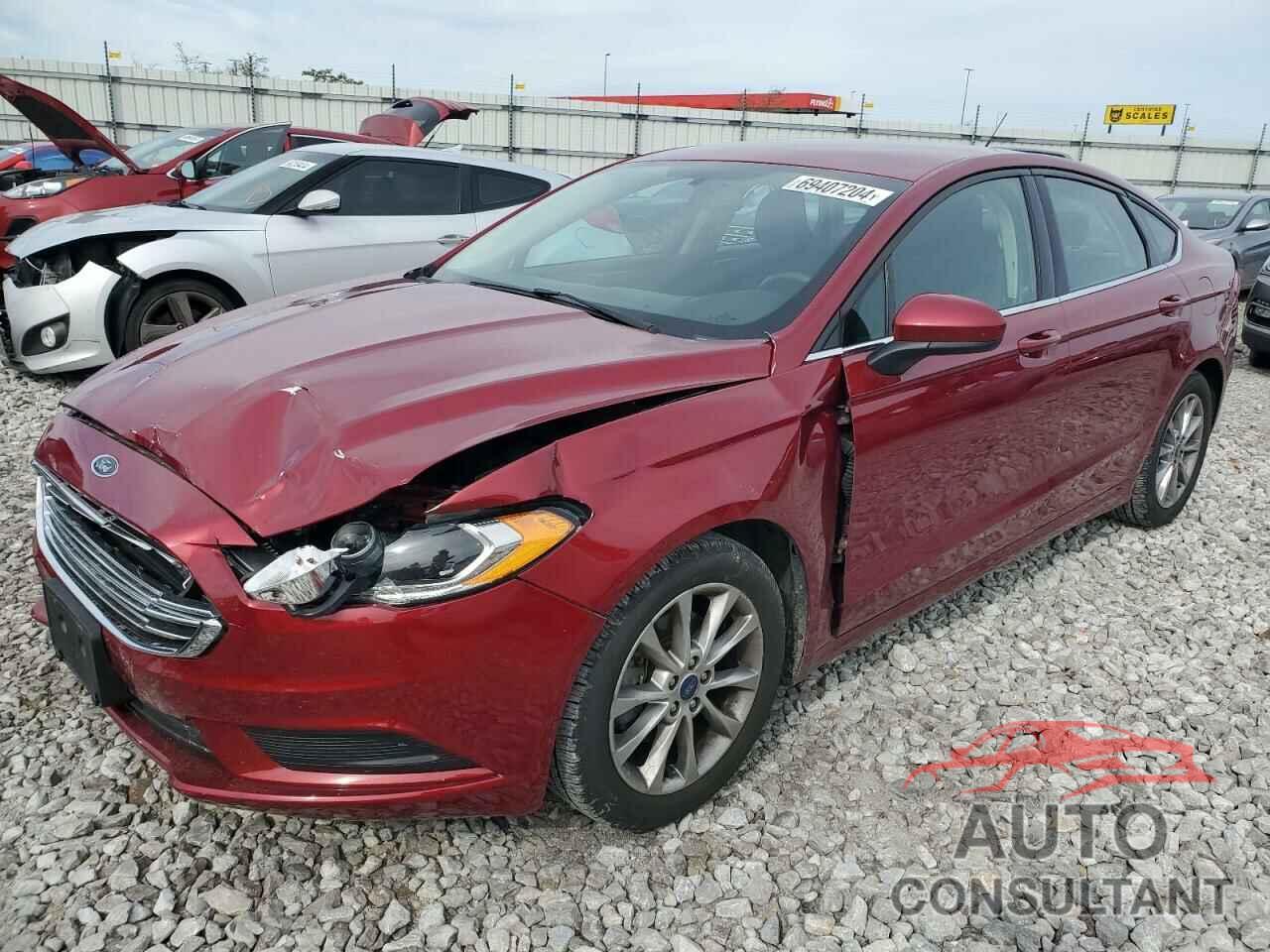 FORD FUSION 2017 - 3FA6P0H72HR405169
