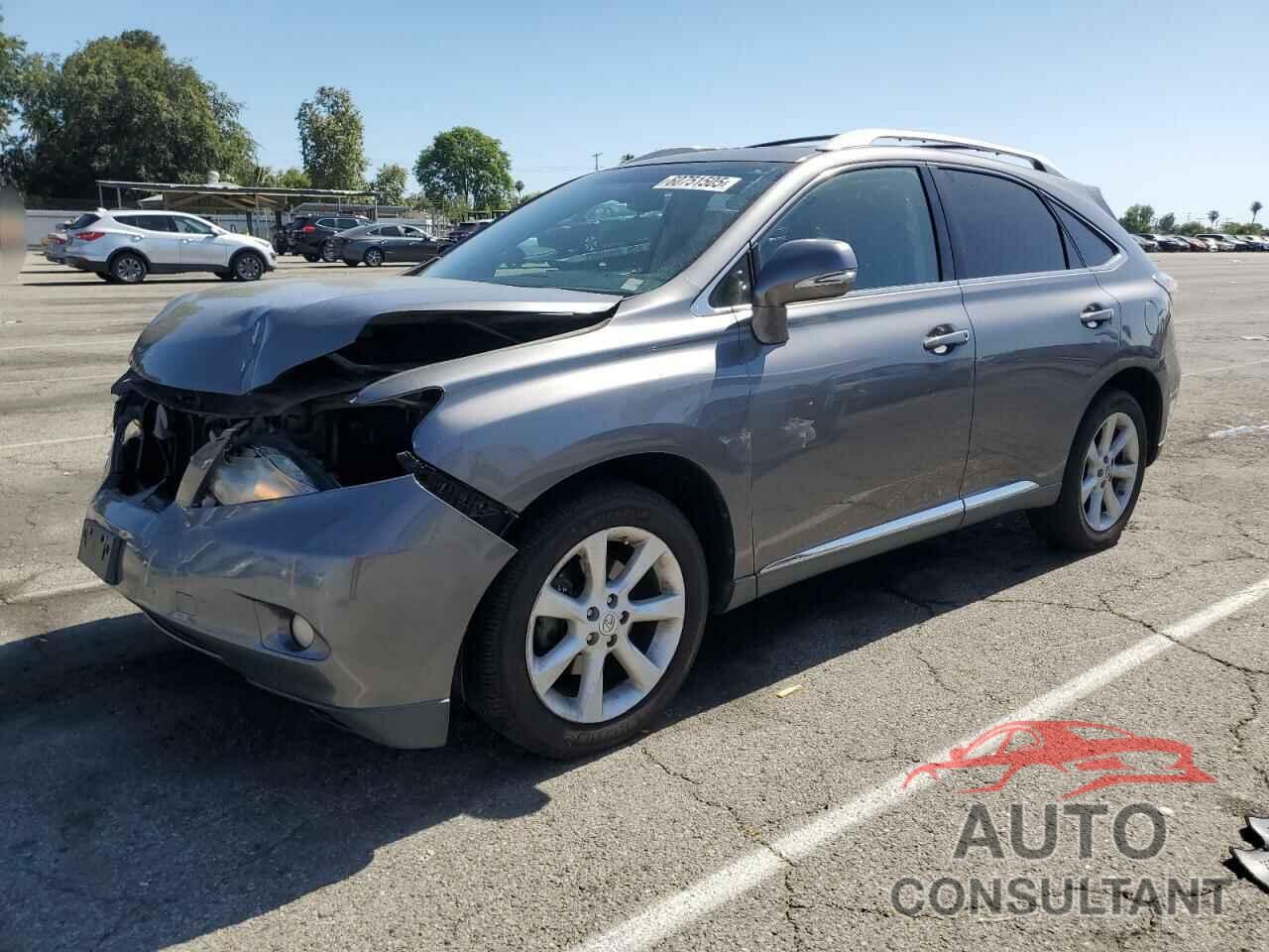 LEXUS RX350 2012 - 2T2ZK1BA2CC075592