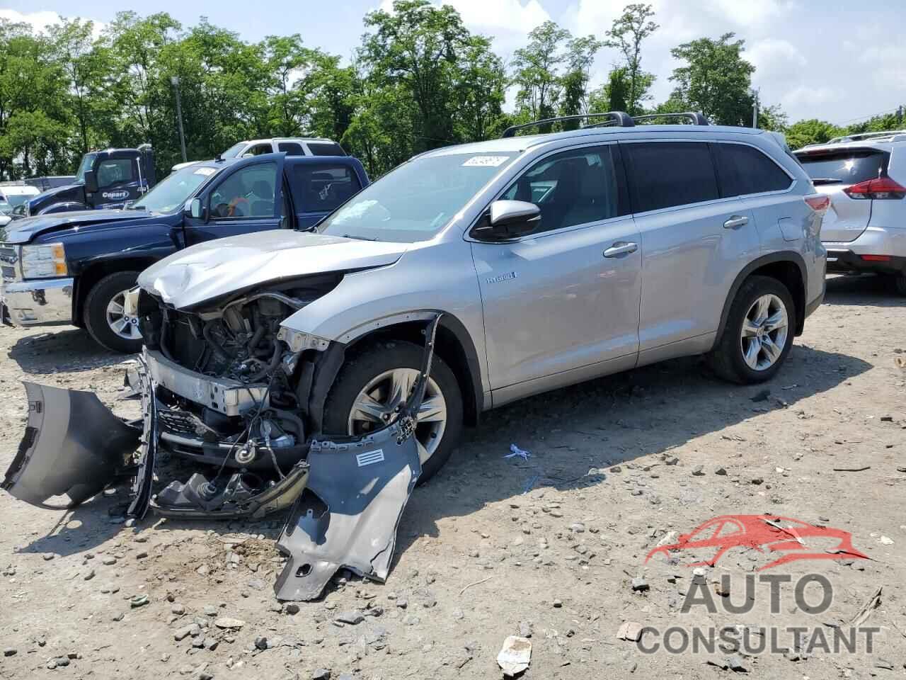 TOYOTA HIGHLANDER 2015 - 5TDDCRFH0FS008793