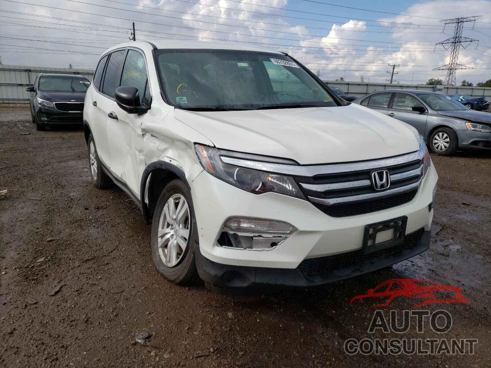 HONDA PILOT 2016 - 5FNYF6H11GB068708