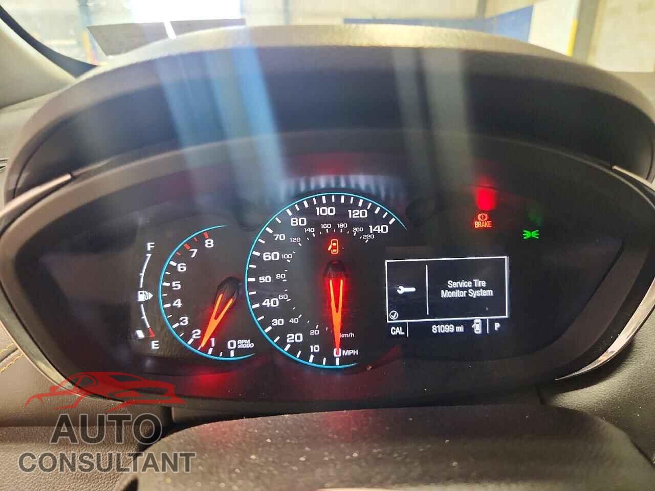 CHEVROLET TRAX 2017 - KL7CJLSB5HB228180