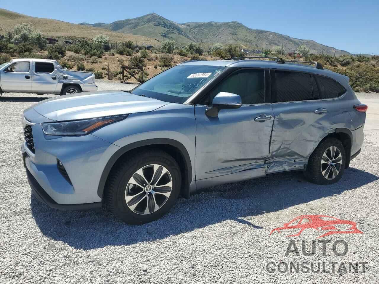 TOYOTA HIGHLANDER 2021 - 5TDHZRBHXMS145095