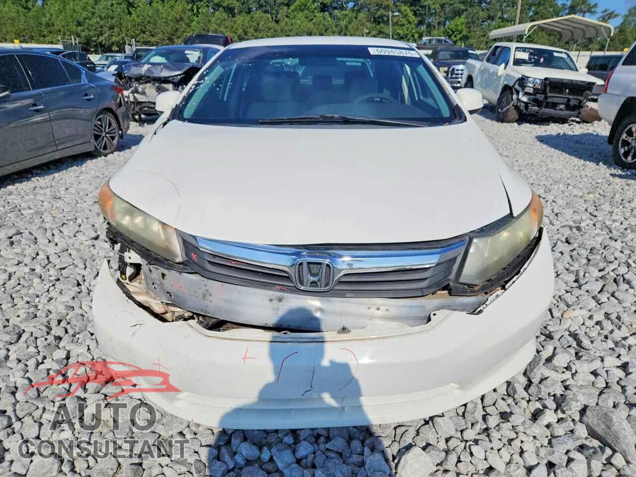 HONDA CIVIC 2012 - 19XFB2E57CE060650