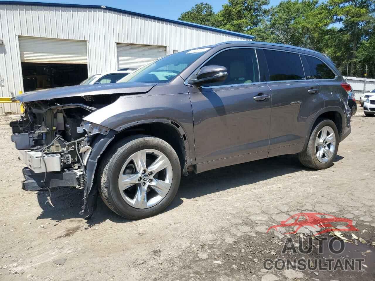 TOYOTA HIGHLANDER 2018 - 5TDYZRFH5JS236507