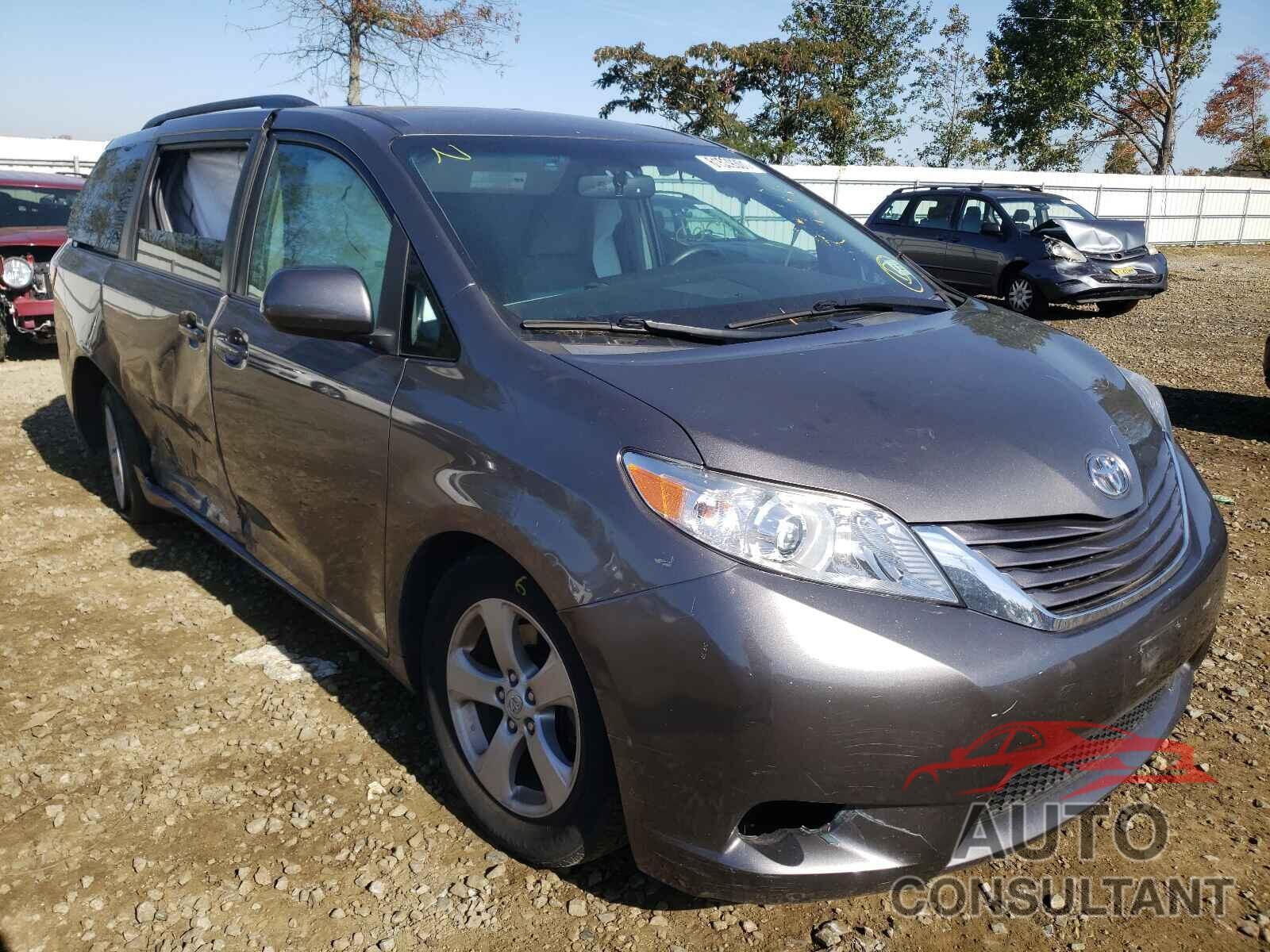 TOYOTA SIENNA 2017 - 5TDKZ3DC9HS838086