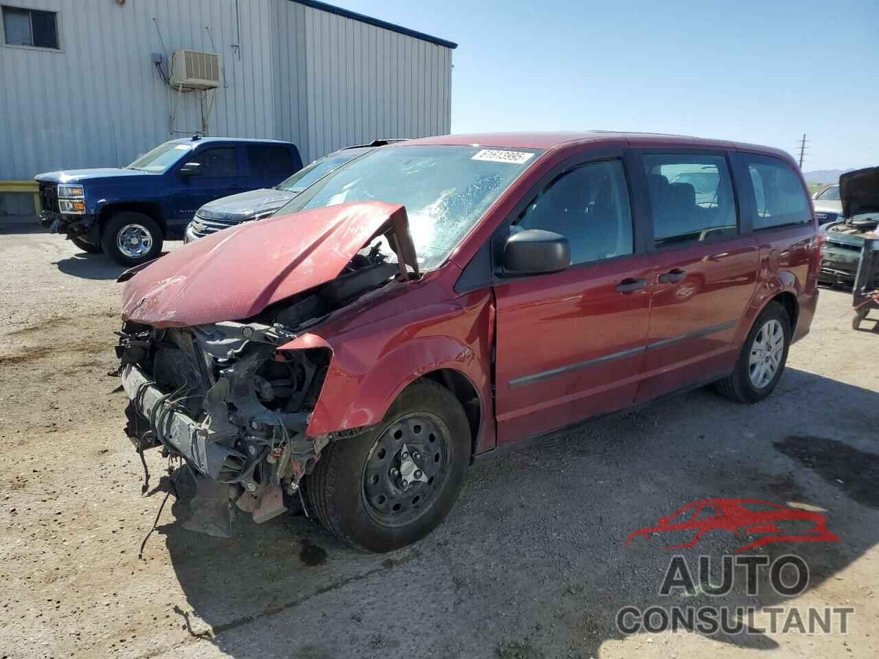 DODGE CARAVAN 2016 - 2C4RDGBG9GR140787