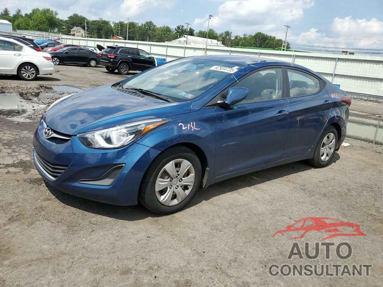 HYUNDAI ELANTRA 2016 - KMHDH4AE9GU492666