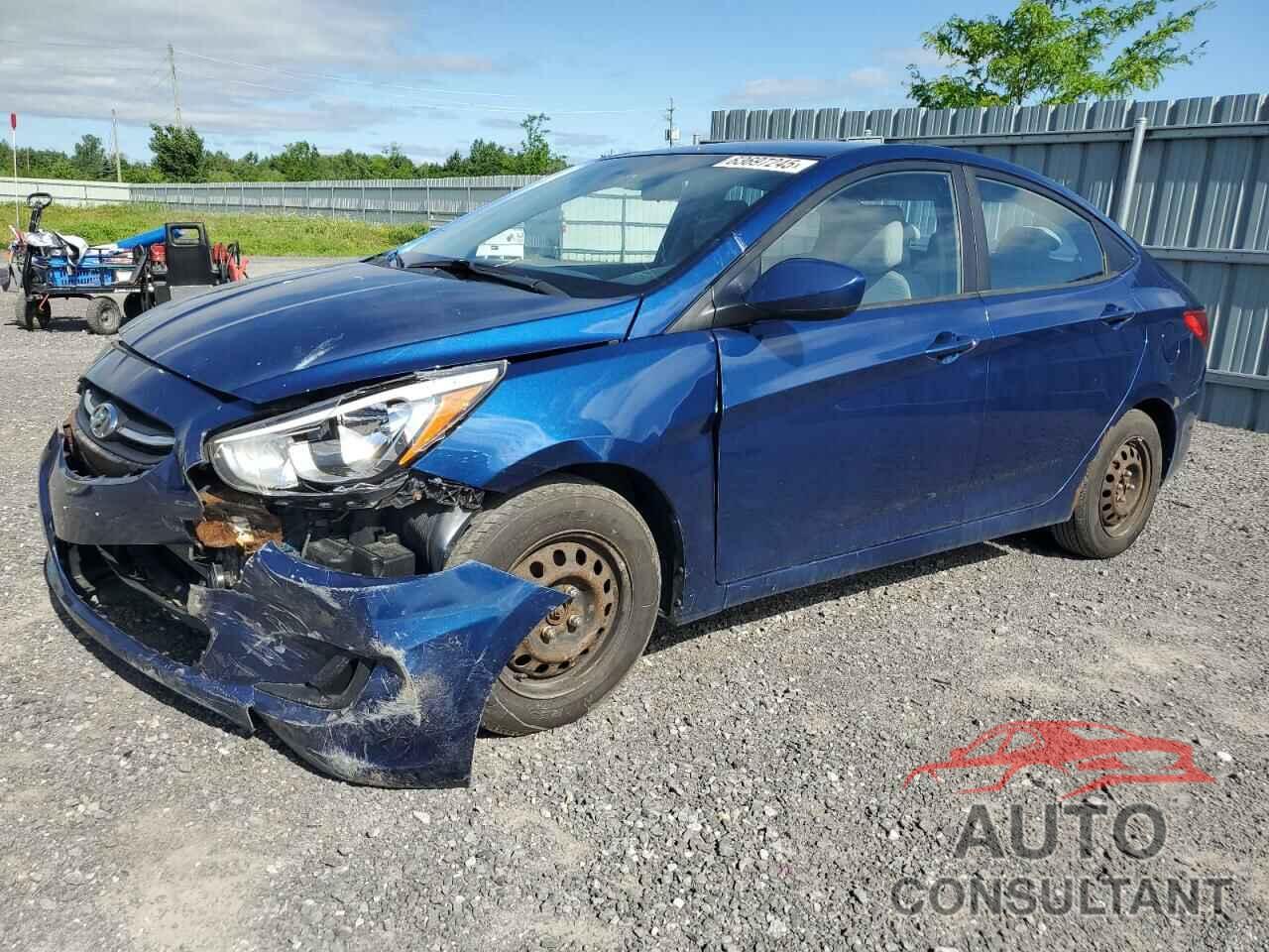 HYUNDAI ACCENT 2016 - KMHCT4AE8GU989377