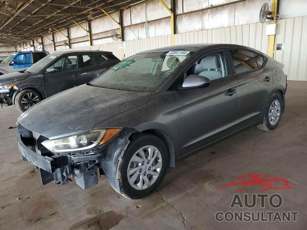 HYUNDAI ELANTRA 2017 - KMHD74LF7HU371192