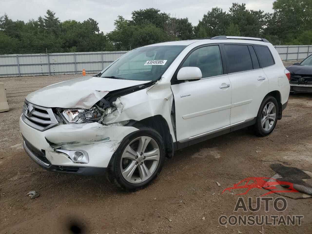 TOYOTA HIGHLANDER 2011 - 5TDDK3EH2BS080932