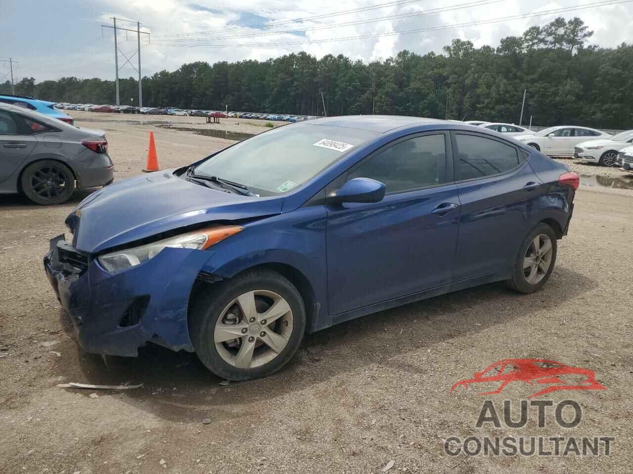 HYUNDAI ELANTRA 2013 - KMHDH4AE3DU751020
