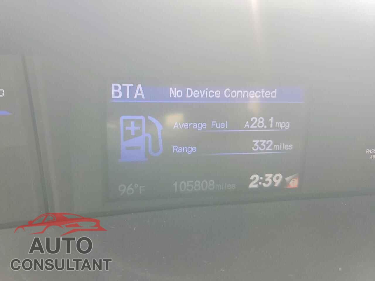 HONDA CIVIC 2015 - 19XFB2F9XFE215584