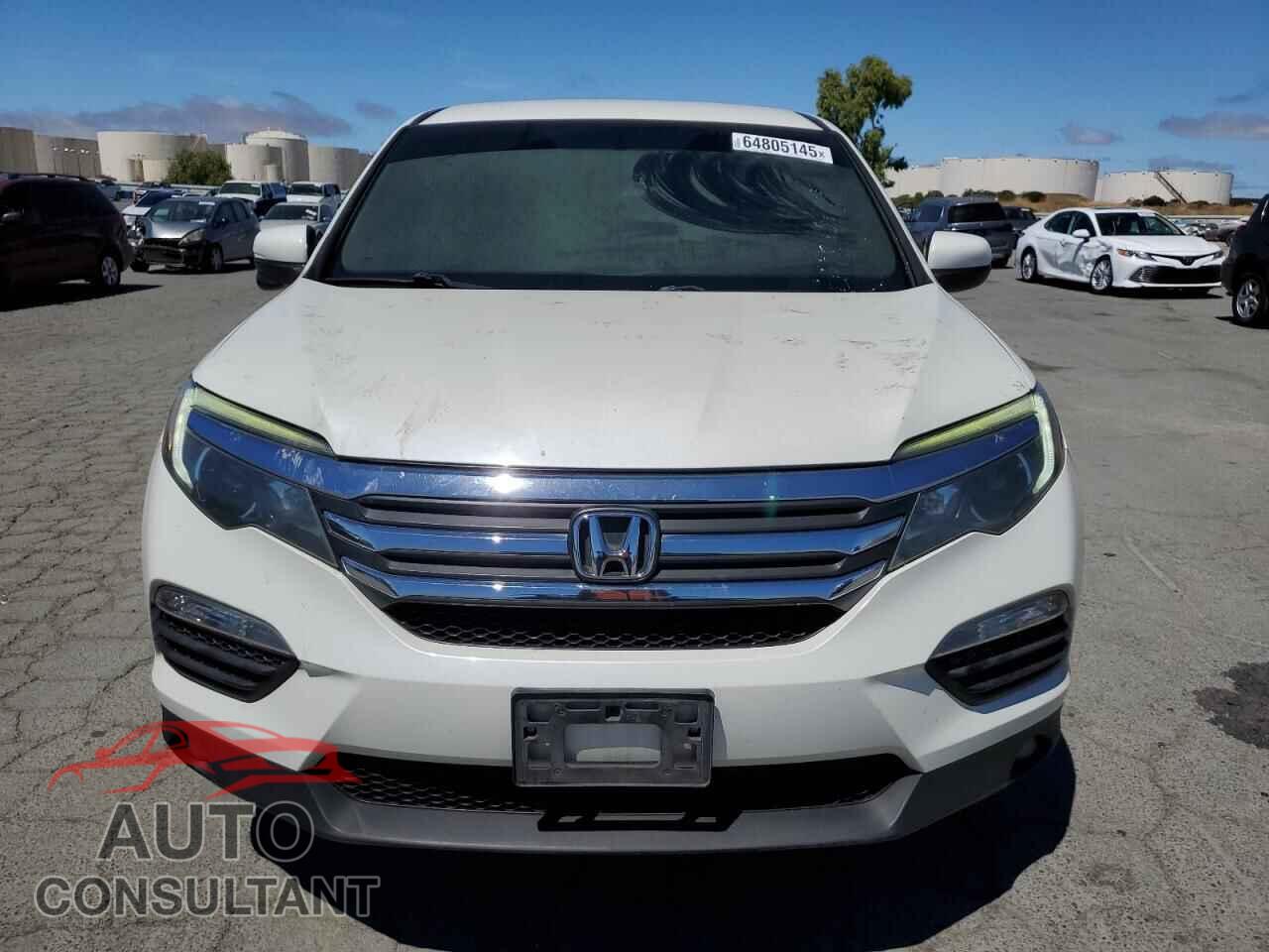 HONDA PILOT 2017 - 5FNYF5H32HB038579