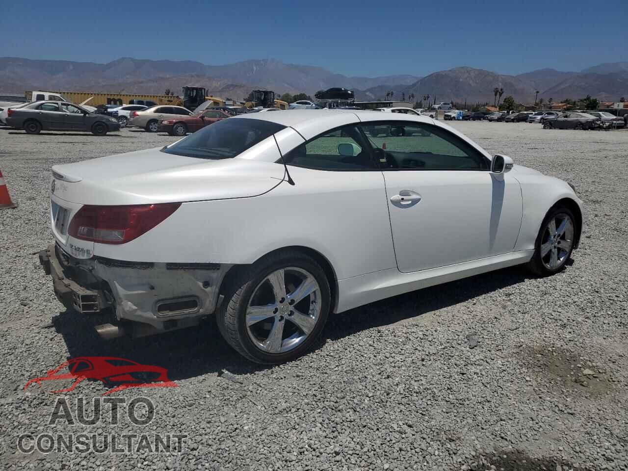LEXUS IS 2012 - JTHFF2C28C2525106