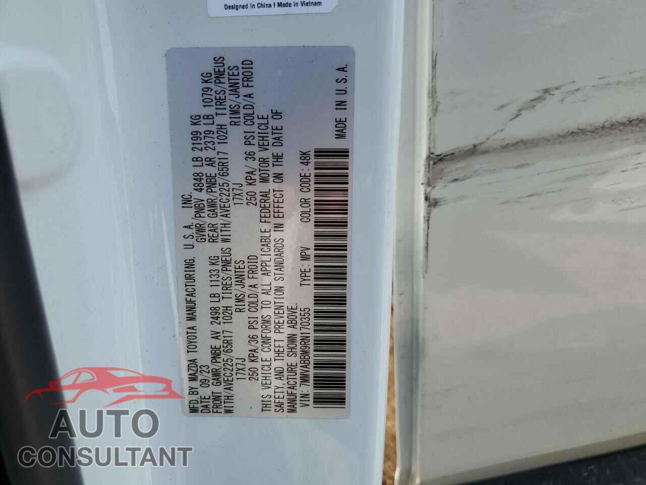 MAZDA CX-50 PREF 2024 - 7MMVABBM9RN170355