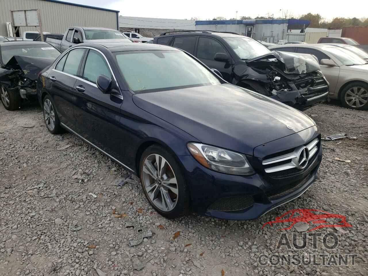 MERCEDES-BENZ C-CLASS 2018 - WDDWF4JB3JR352623