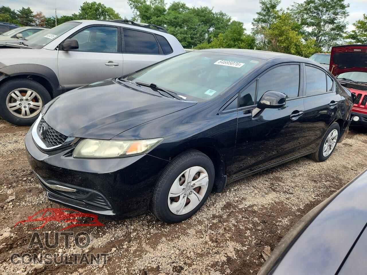HONDA CIVIC 2013 - 19XFB2F56DE009656