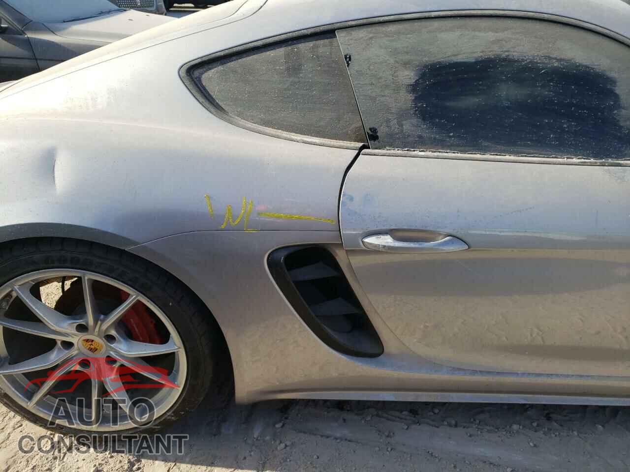 PORSCHE CAYMAN 2017 - WP0AB2A83HS285890