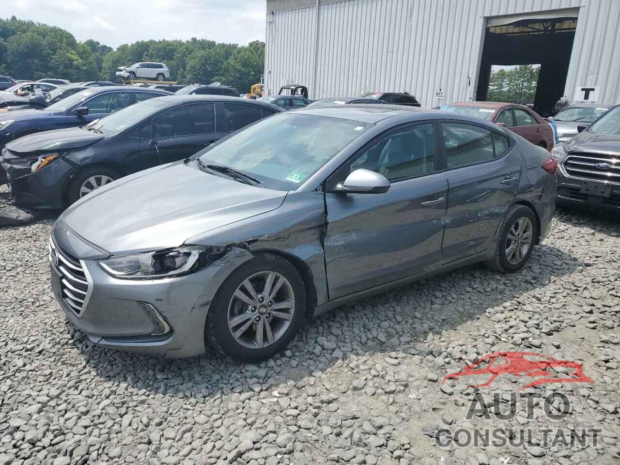 HYUNDAI ELANTRA 2018 - KMHD84LF2JU557550