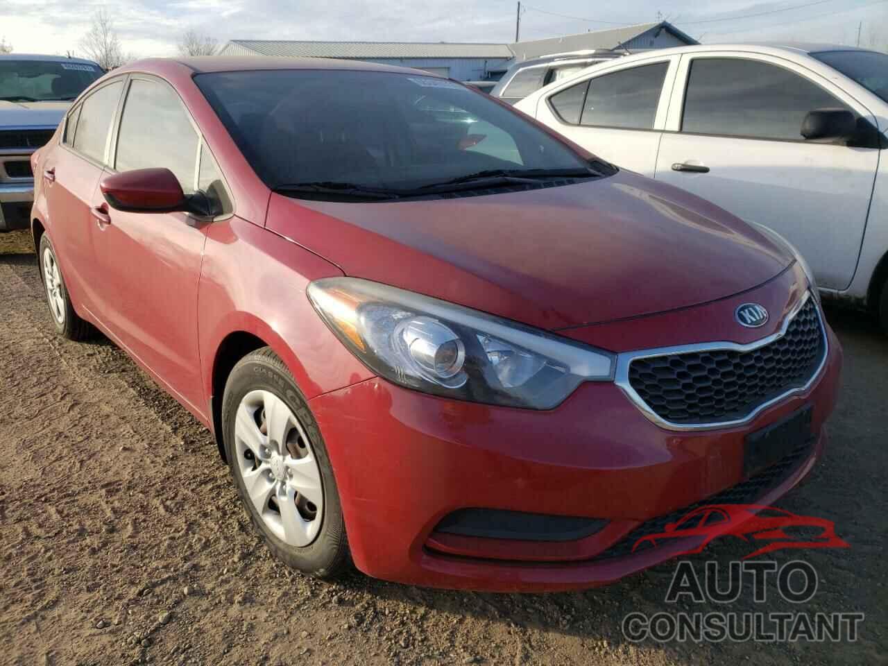 KIA FORTE 2016 - KNAFK4A67G5607506