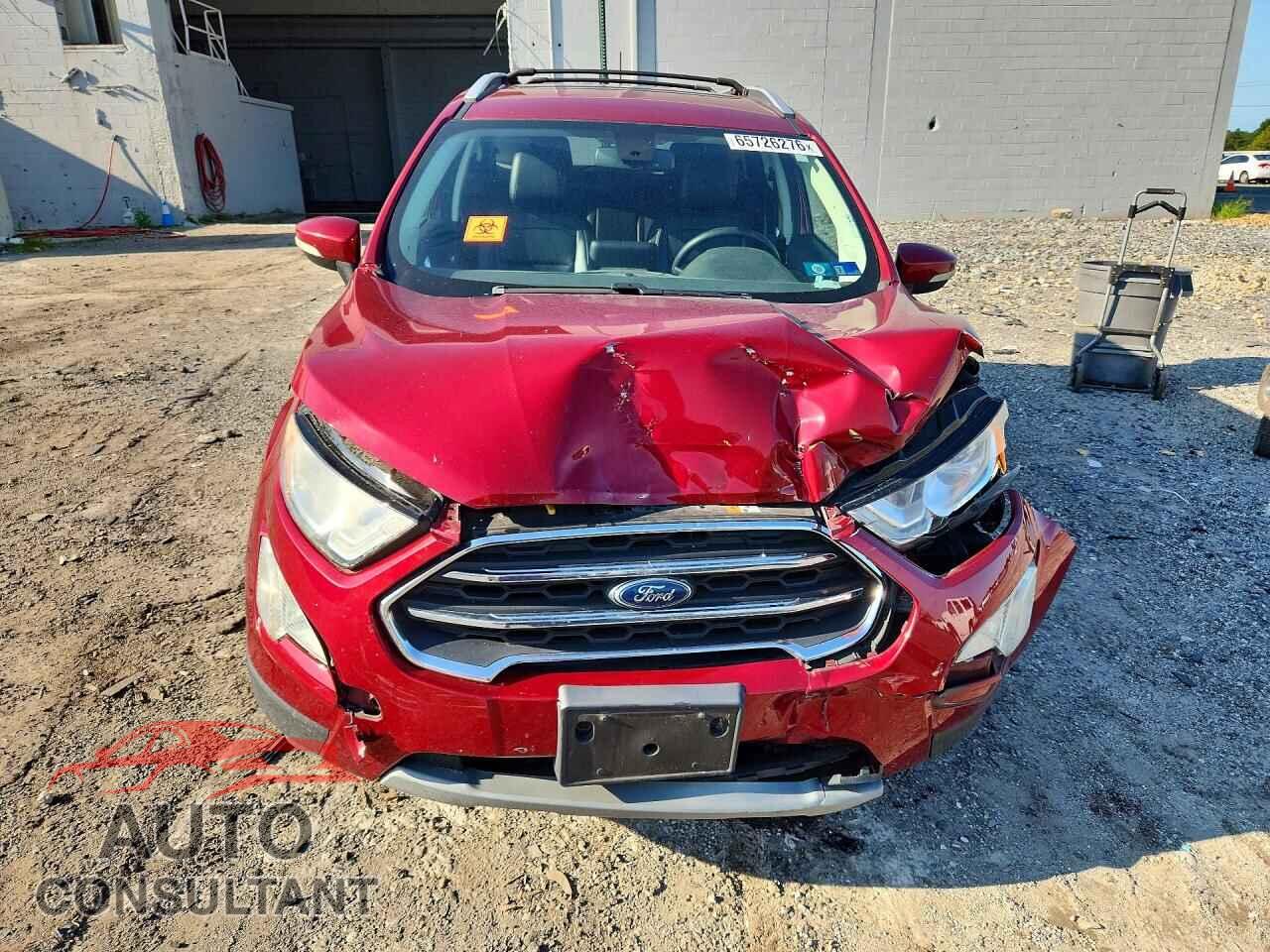 FORD ECOSPORT 2019 - MAJ6S3KL6KC304776