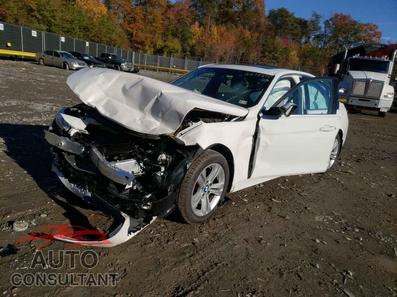 BMW 3 SERIES 2017 - WBA8D9G5XHNT91392