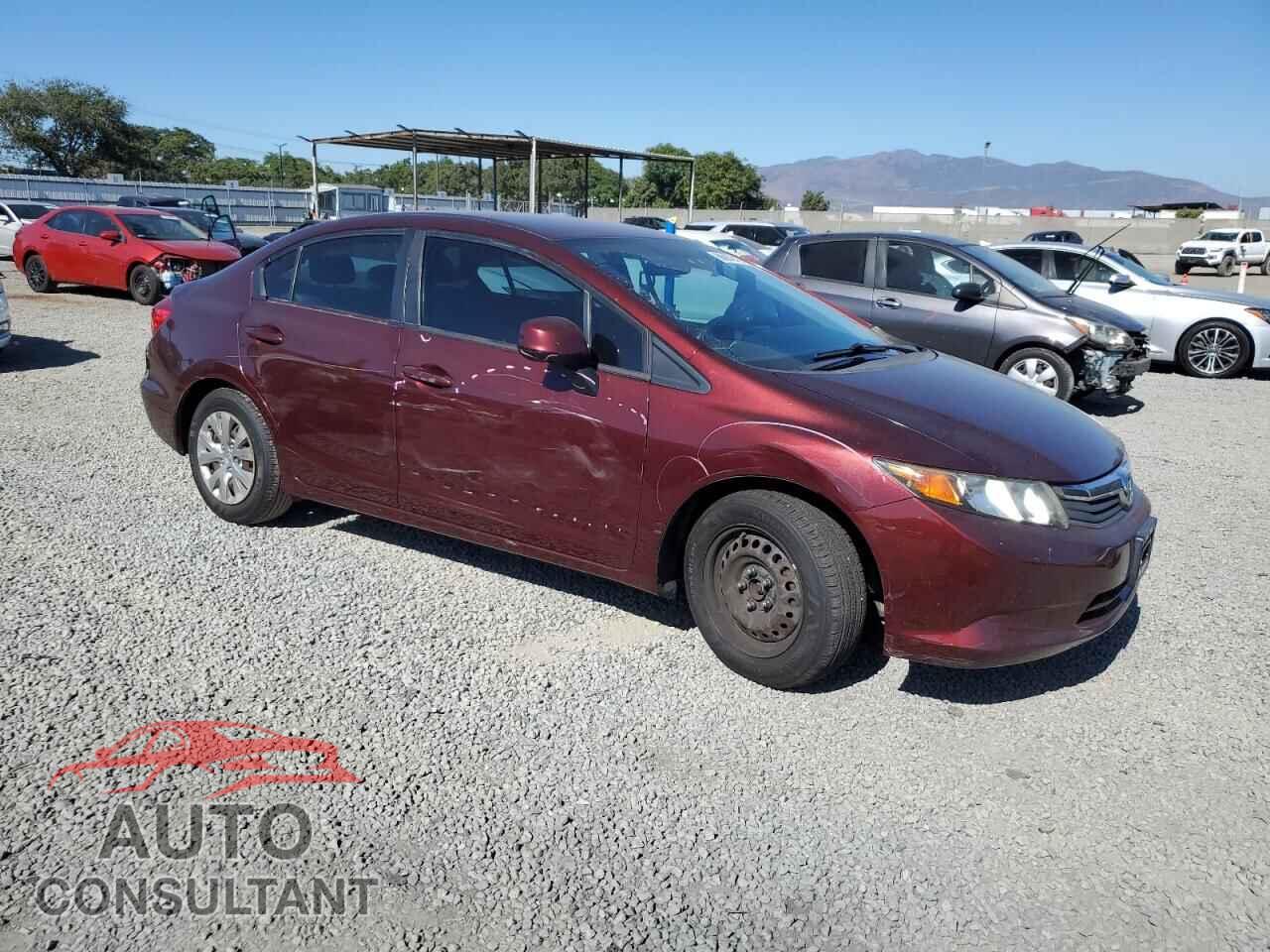 HONDA CIVIC 2012 - 19XFB2F57CE046892