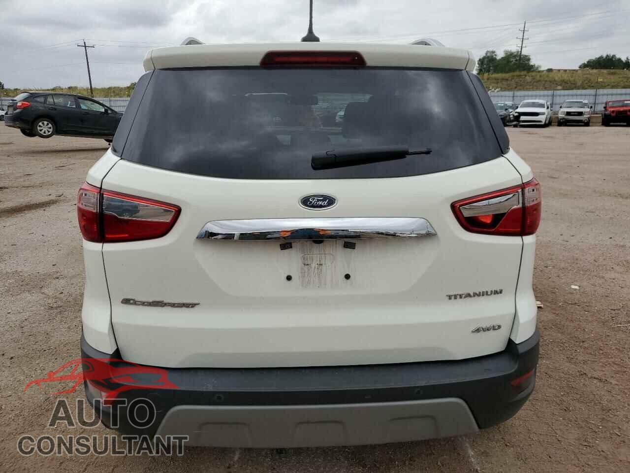 FORD ECOSPORT 2020 - MAJ6S3KL9LC351754