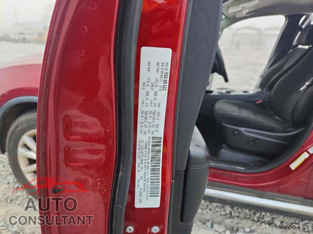 DODGE DURANGO 2015 - 1C4RDJAG7FC128420