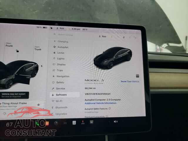 TESLA MODEL 3 2018 - 5YJ3E1EA0JF056321