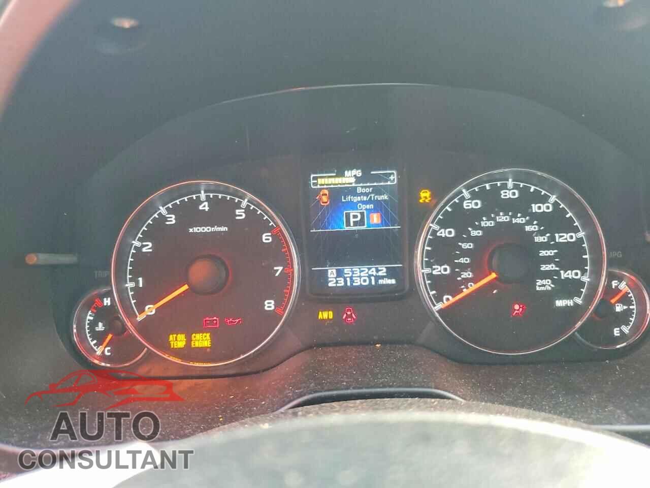 SUBARU OUTBACK 2014 - 4S4BRBMC4E3201058