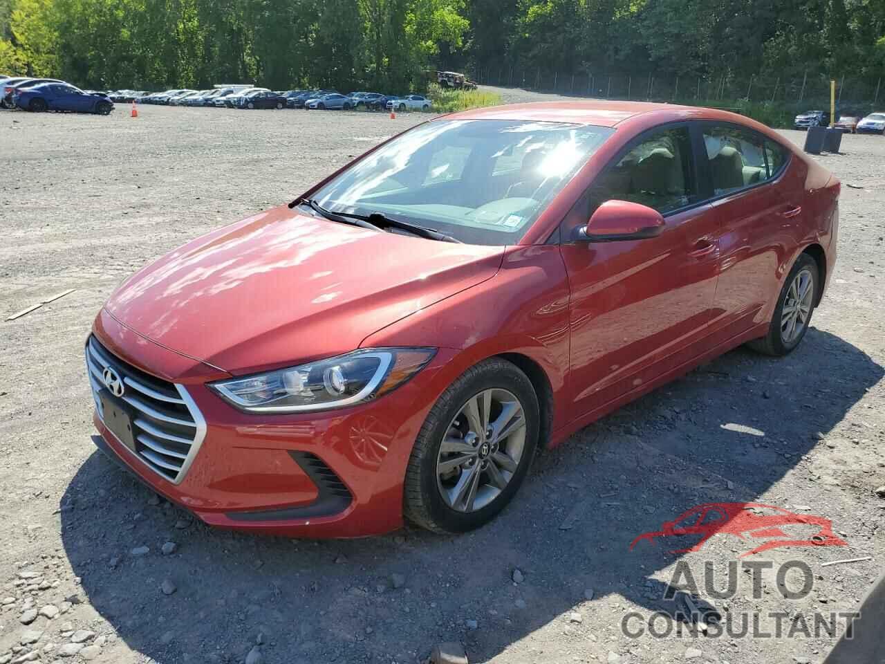 HYUNDAI ELANTRA 2018 - 5NPD84LF4JH379252