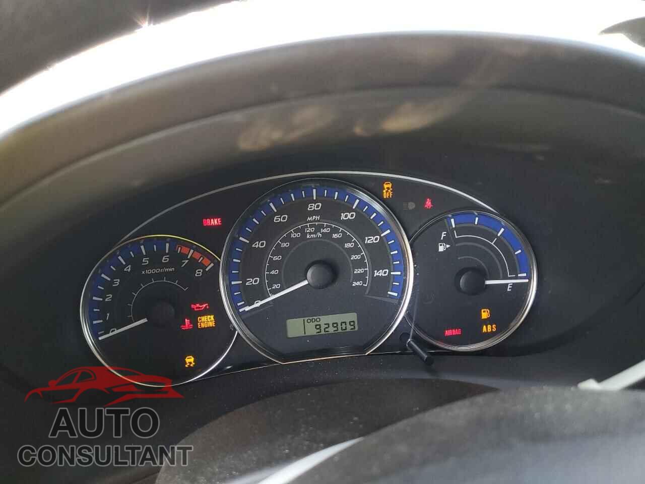 SUBARU FORESTER 2012 - JF2SHBDCXCH425041