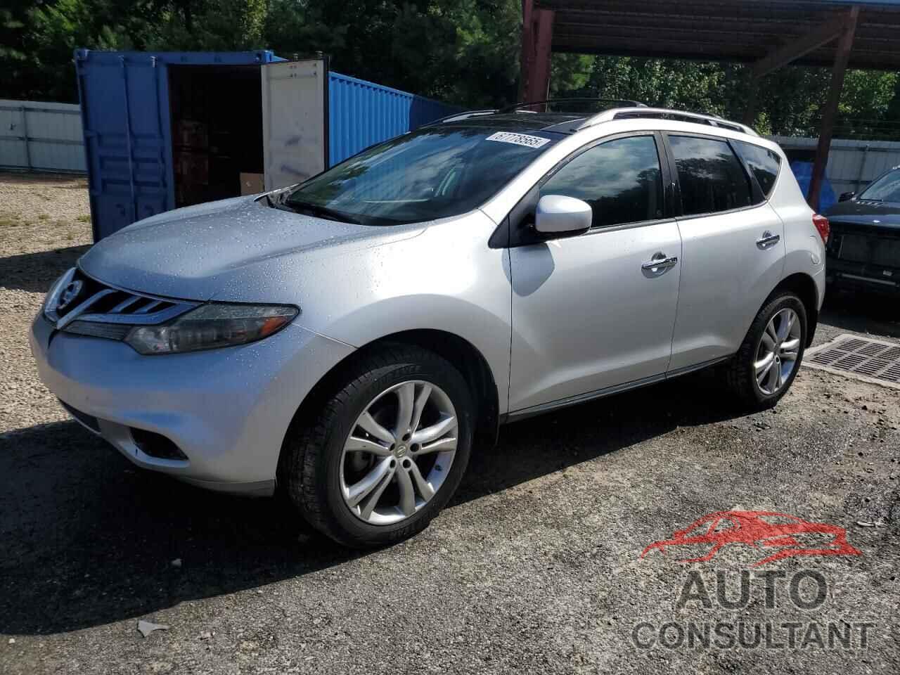 NISSAN MURANO 2011 - JN8AZ1MU2BW050562