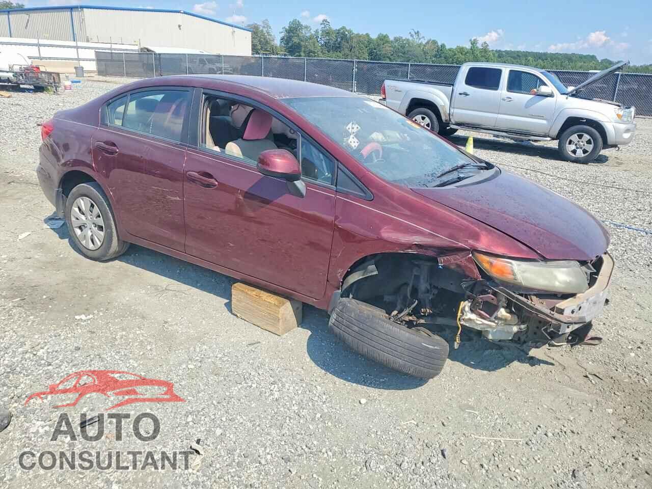 HONDA CIVIC 2012 - 19XFB2F51CE327196